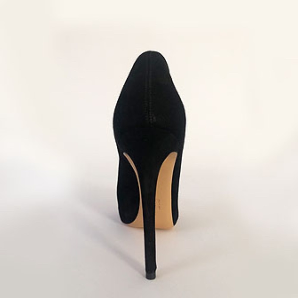 Salvatore Ferragamo Noyal Meta bow Platform Suede Shoes - Picture 5 of 9